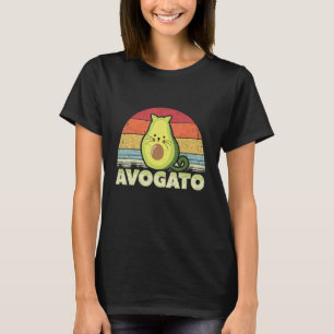 Camiseta Gato Avogato Fofo Gato Gordo Gosta de Abacate Cinc