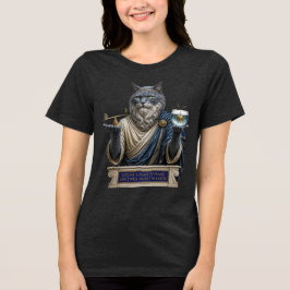 Camiseta Gato Azul Russo Arquimedes