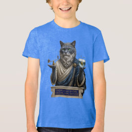 Camiseta Gato Azul Russo Arquimedes