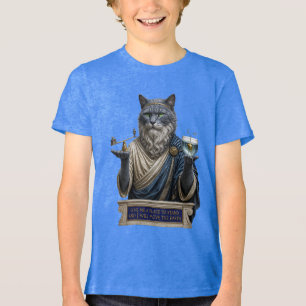 Camiseta Gato Azul Russo Arquimedes