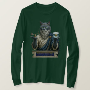 Camiseta Gato Azul Russo Arquimedes