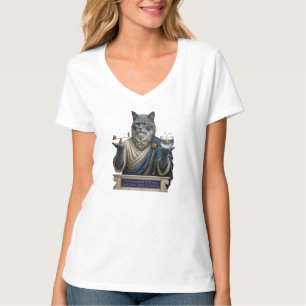 Camiseta Gato Azul Russo Arquimedes