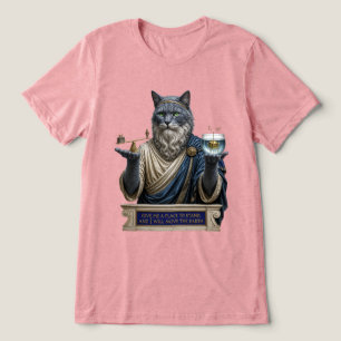 Camiseta Gato Azul Russo Arquimedes