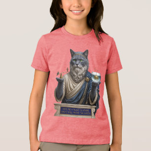 Camiseta Gato Azul Russo Arquimedes