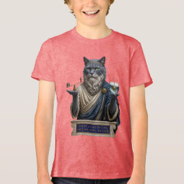 Camiseta Gato Azul Russo Arquimedes