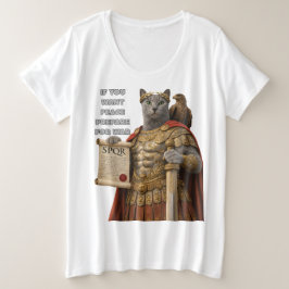 Camiseta Gato Azul Russo César