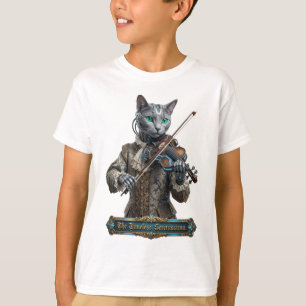 Camiseta Gato Azul Russo da Sereníssima Atemporal