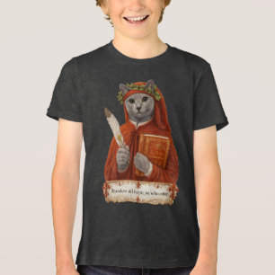 Camiseta Gato Azul Russo Dante Alighieri