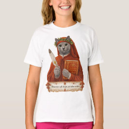 Camiseta Gato Azul Russo Dante Alighieri