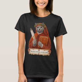 Camiseta Gato Azul Russo Dante Alighieri