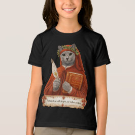 Camiseta Gato Azul Russo Dante Alighieri