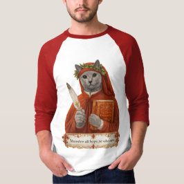 Camiseta Gato Azul Russo Dante Alighieri