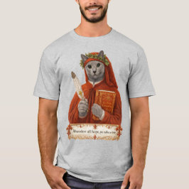 Camiseta Gato Azul Russo Dante Alighieri