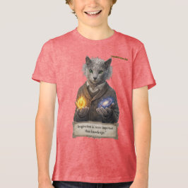 Camiseta Gato Azul Russo Einstein - Imaginação