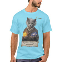 Gato Azul Russo Einstein - Imaginação
