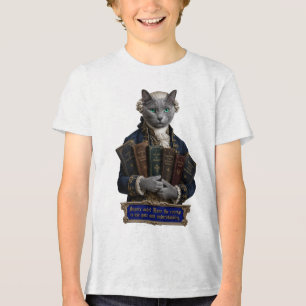 Camiseta Gato Azul Russo Immanuel Kant