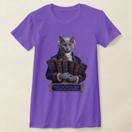 Camiseta Gato Azul Russo Immanuel Kant