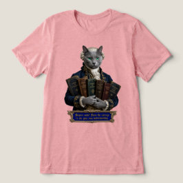 Camiseta Gato Azul Russo Immanuel Kant