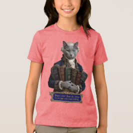 Camiseta Gato Azul Russo Immanuel Kant