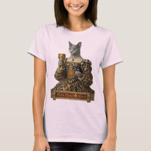 Camiseta Gato Azul Russo Lucrezia de Médici