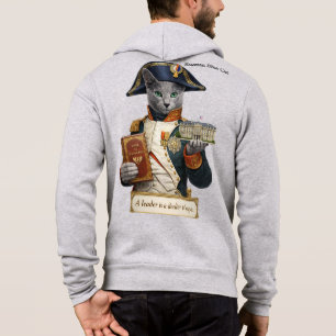 Camiseta Gato Azul Russo Napoleão Bonaparte