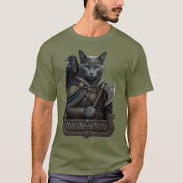 Camiseta Gato Azul Russo Nobre Odin