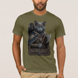Camiseta Gato Azul Russo Nobre Odin