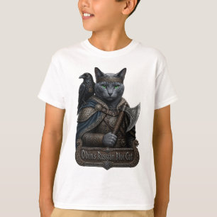 Camiseta Gato Azul Russo Nobre Odin