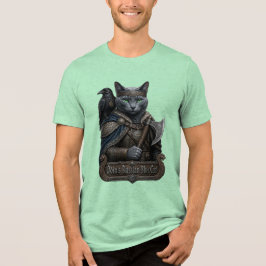 Camiseta Gato Azul Russo Nobre Odin
