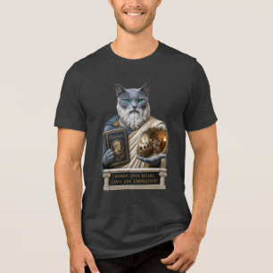Camiseta Gato Azul Russo Plato