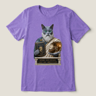 Camiseta Gato Azul Russo Plato