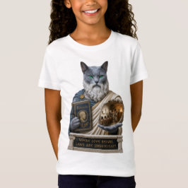 Camiseta Gato Azul Russo Plato