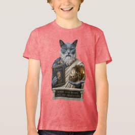 Camiseta Gato Azul Russo Plato