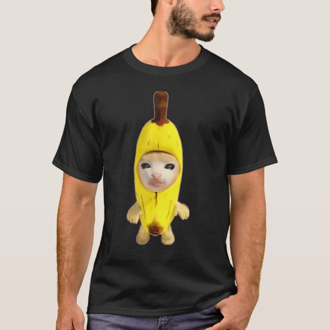 Camiseta gato banana (Frente)