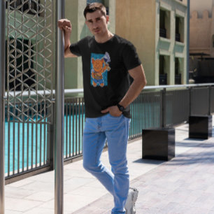 Camiseta Gato Barbário