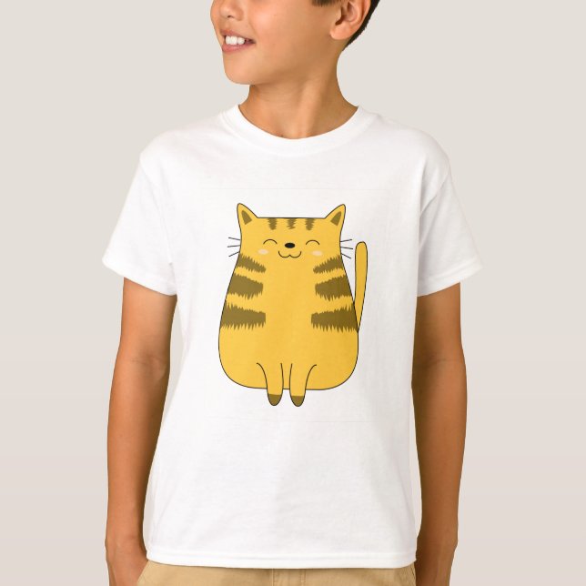 Camiseta Gato bebê (Frente)