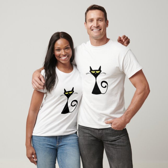 Camiseta gato beco (Unissex)