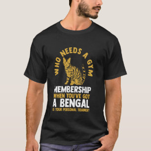 Camiseta Gato Bengal