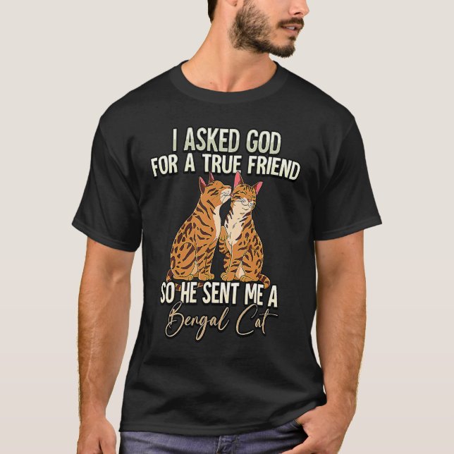 Camiseta Gato Bengal  10 (Frente)