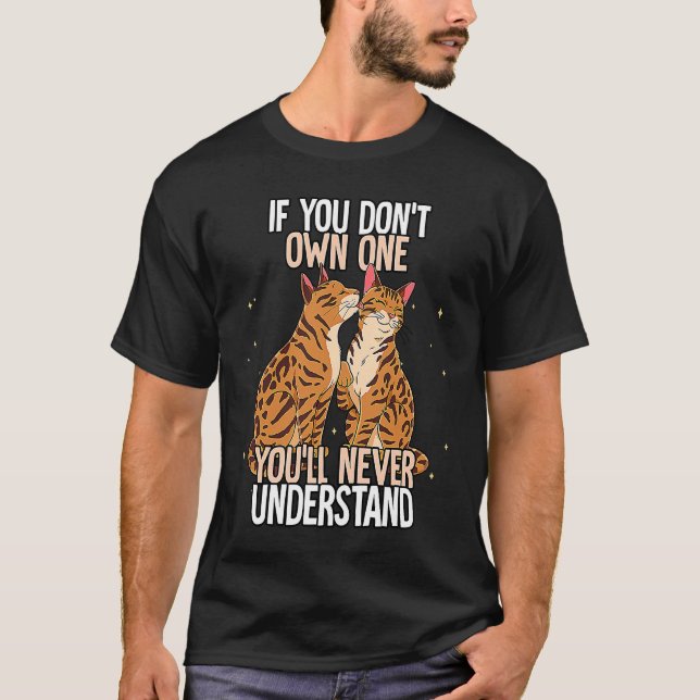 Camiseta Gato Bengal  13 (Frente)
