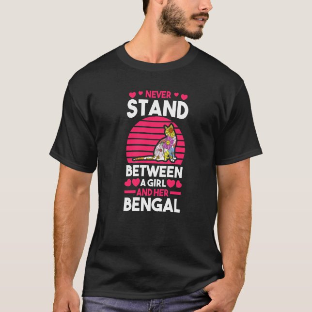 Camiseta Gato Bengal  4 (Frente)