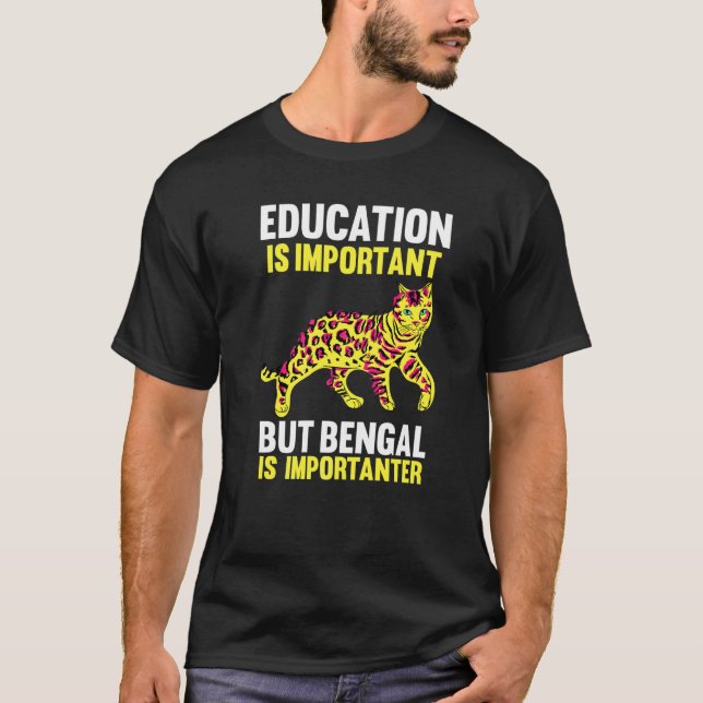 Camiseta Gato Bengal  5 (Frente)