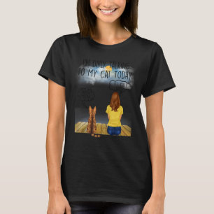 Camiseta Gato Bengal Estou Falando Apenas Com Meu Gato Hoje