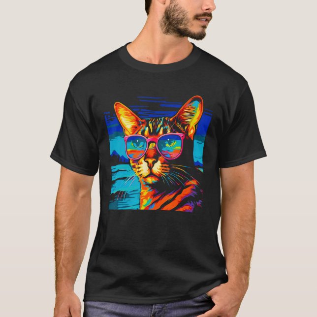 Camiseta Gato Bengal Verão (Frente)