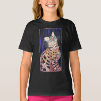Gato Bengala Neon Noir