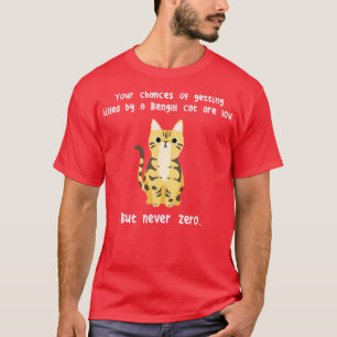 Camiseta Gato Bengala Nunca Zero