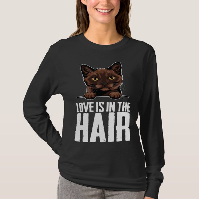 Camiseta gato birmanês  pai birmanês  birmanês  1 (Frente)
