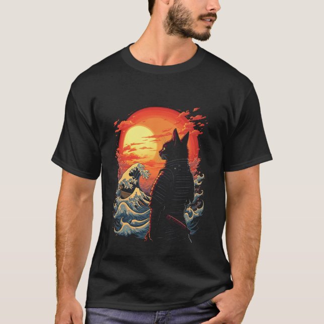 Camiseta Gato Blindado (Frente)