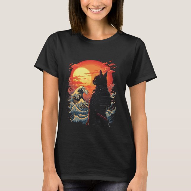 Camiseta Gato Blindado (Frente)