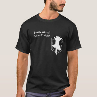 Camiseta Gato  Bolso Profissional Cunhador de Gatinho Pendu